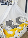 Комплект постельного белья Bonna Koss в детскую кроватку Корона Желтый